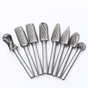 Buy cheap Taper Shape With Radius Tungsten Carbide Rotatory Double Cut for Tools Burr Plastic Generic Carbide Burr from wholesalers