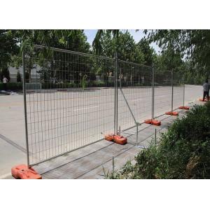 Quality Plastic Feet 60x60mm Temporary Mesh Fence Panels for sale