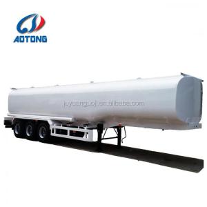 Buy cheap 3 Axles 40tons Liquid Crude Oil Asphalt Bitumen Tanker Trailer with Steel Tanker from wholesalers