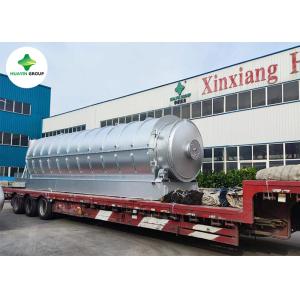 Buy cheap 4Ton Containerzied Mini Waste Plastic Pyrolysis Plant To Fuel Oil from wholesalers