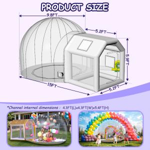 Buy cheap Unique Bubble House Inflatable Party Bubble Balloon House Tent For Kids from wholesalers