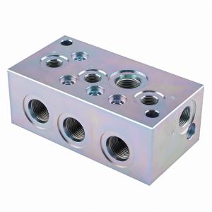 Buy cheap CNC machining Hydraulic Valve Block Custom Hydraulic Control Valve from wholesalers