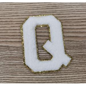 Buy cheap Towel Embroidered Letter Patches Heat Transfer Labels For Clothes from wholesalers