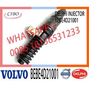 China 4 Pin Excavator Electronic Injector BEBE4D21001 33800-84830 Diesel Fuel Injector For VOL HYUNDAI H ENGINE on sale