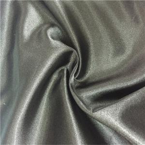 Buy cheap Eco - Friendly Polyester Fabric Clothing Satin Spandex Silver Color For Dress from wholesalers