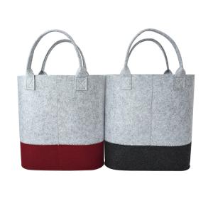 Buy cheap Polyester Fibre Collapsible MQR501 Felt Tote Bag product