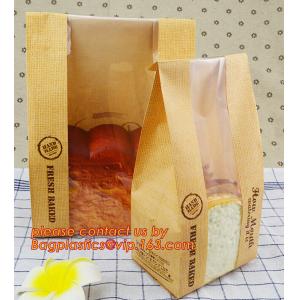 Buy cheap eco printed cheap recycled brown kraft bread packaging paper bags manufacturer in china,Bread paper Bag. Bread package b from wholesalers