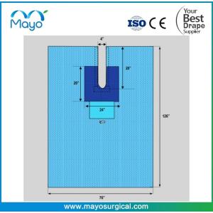Buy cheap OR Room Surgical Use Disposable EENT Split U Drape, 76