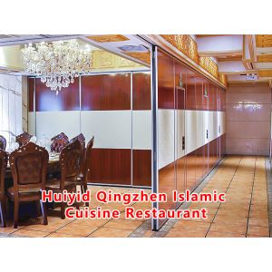 Acoustic Operable Partition with STC Rating 42-56dB and 6061-T6 Aluminum Alloy