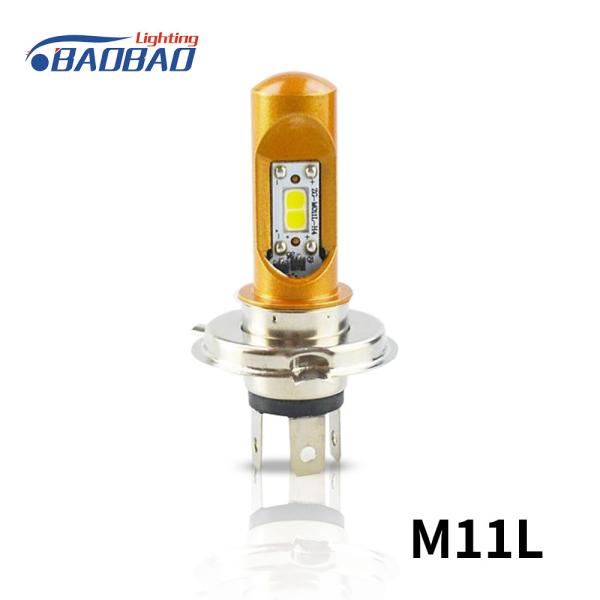 Quality M11L RTD H4 850Lumen BA20D Motorcycle led headlight for sale