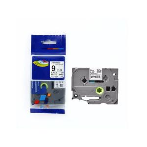 Buy cheap Plastic P Touch 12mm Wide Brother Printer Tape Cassette TZ-211 Black And White from wholesalers