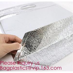 printing zipper closure 100gsm virgin non woven thermal insulation cooler bag