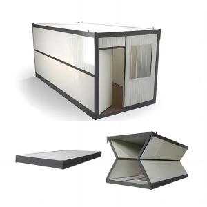 Buy cheap Customizable Folding Container House With Steel Structure And EPS Sandwich Panel from wholesalers