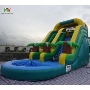 Buy cheap Cheap Price Commercial Grade PVC Inflatable Water Slides with Pool from wholesalers