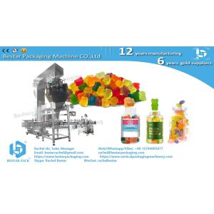 Buy cheap Automatic weighing filling and labeling machine for gummy candy from wholesalers