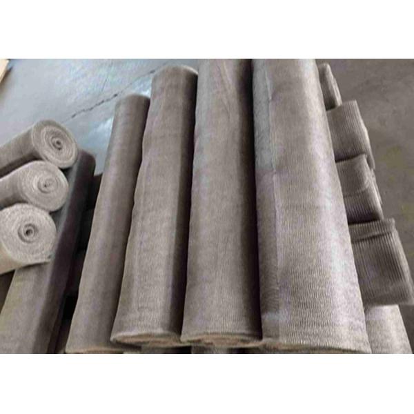 Quality Galvanised Knitted Stainless Steel Mesh 0.1 To 0.55mm In Demister And Silencer Making for sale