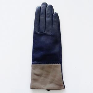 Buy cheap Customized Fashion Ladies Genuine Sheepskin Gloves Wool Lined Soft Feeling product