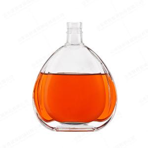 Buy cheap 700ml Glass Bottle for Vodka Tequila Rum Liquor Rubber Stopper Sealing Type Customized from wholesalers