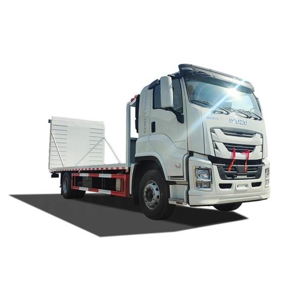 Quality Manufacture ISUZU GIGA 4x2 flat bed tow trucks for sale