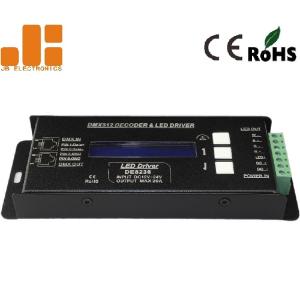 Buy cheap DMX512 Decoder LED Dimmer Controller With RJ45 Pluggable Terminals 300g from wholesalers