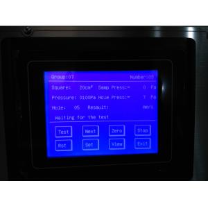 Buy cheap Fully Automatic Fabric Air Permeability Tester WithTouch Screen Control from wholesalers