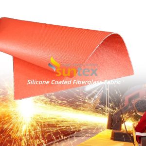 Double Sided Silicone Coated Fiberglass Fabric with Temperature Resistance -50C