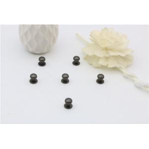 Buy cheap High quality brass material shiny gunmetal color metal 8 mm monk head rivets with screw from wholesalers