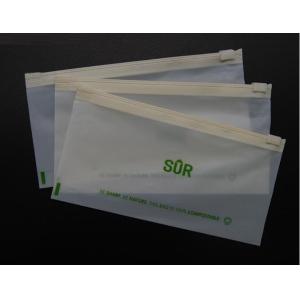Buy cheap 100% Biodegradable Corn Starch Bag Eco-Friendly PLA Zipper Pouch,Biodegradable, Recyclable, Waterproof, Smell Proof, Col from wholesalers