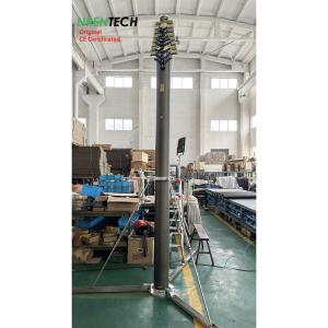 Buy cheap 15m lockable pneumatic telescopic mast 30kg payloads 2.8m closed height telescoping antenna mast and pole from wholesalers