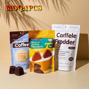 Custom Printed Shiny Joke Face Smell Proof Resealable Zipper 3 Side Seal Flat