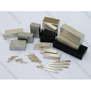 Buy cheap Industrial Grade Neodymium Block Magnets N35 - N52 / N42SH Axially Magnetized from wholesalers