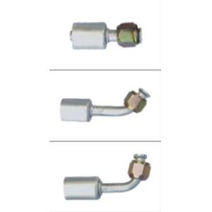 Buy cheap #6 #8 #10 #12 Al joint with R134a high & low pressure valve ( Female O-Ring) / auto air conditioning hose fitting from wholesalers