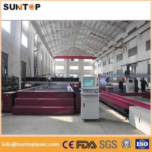 Max Series 5 Axis CNC Water jet cutting machine with cutting size 3000*8000mm