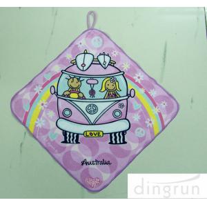 Buy cheap Cartoon Customized Luxury Hand Towels Bathroom Easy Clean Dry Fast Azo Free from wholesalers