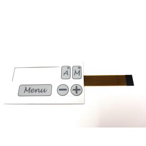 Small LED Light Membrane Control Panel With Scratch Coating Polycarbonate