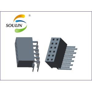 Buy cheap Plastic Female Header Connector 2.54mm Pitch from wholesalers