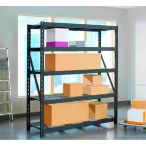 Buy cheap Galvanized 90cm Wide Boltless Metal Rack Stable Push on feet product