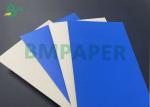 Buy cheap 1.4mm Thick Board Paper One Side Blue One Side Grey Laminated Cardboard from wholesalers