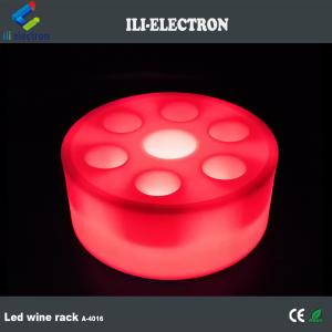 Buy cheap Rechargeable remote control unique led plastic barware from wholesalers