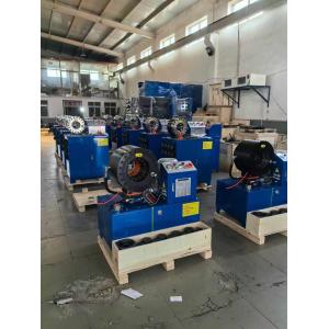 Buy cheap 3" 1/4" to 3 inch With Electric 200pcs/h Work Efficiency 800T Hydraulic Hose Crimping Machine For 6-76mm Crimping Range from wholesalers