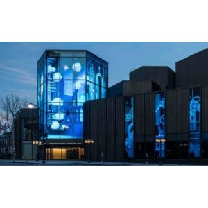 AC 220V SDK See Through LED Wall , Multifunctional Transparent LED Mesh