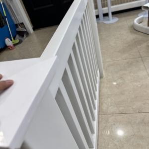 Buy cheap Sectional White Vinyl Pool Fencing Tool Weather Resistant Plastic Pool Fence from wholesalers