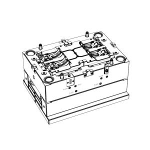 OEM / ODM ： Cold Runner Injection Molding & Smart Watch Base Lower Housing (1*4)
