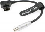 Buy cheap Fischer 6 Pin Female to D-tap Power Cable for Vision Research Phantom Miro L320S M320S| VEO4K 990| VEO4K 590 24cm from wholesalers