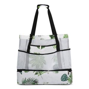 Buy cheap Ice Pack All Over Print Portable Beach Bag With Double Layer from wholesalers