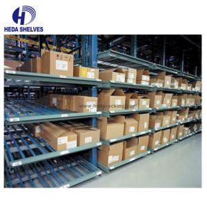 Buy cheap 500kg Layer Carton Flow Racking System Carton Flow Rollers from wholesalers