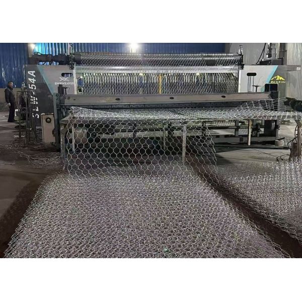 Energy Saving Automatic Gabion Mesh Machine Stable Running 70 Cycles/Min SLW54