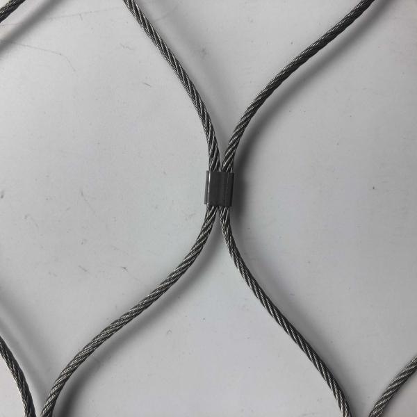 Quality Flexible Strong Stainless Steel Rope Wire Mesh 1x7 Ferruled for sale