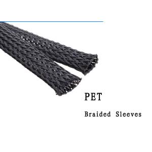 Buy cheap High Flame Retardant Pet Electrical Braided Sleeving Wide Operating Temp Range from wholesalers