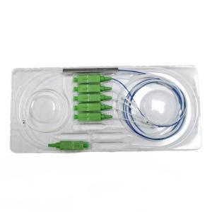 Buy cheap Unbalance Fiber PLC Splitter SC/APC Connectors -40- 85C Ideal for Indoor Cable Coupler from wholesalers